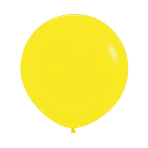 Imagens de Globos Amarillos Fashion Sólido 60cm Sempertex R24-020 (10)