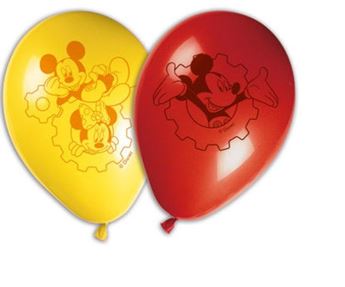 Imagen de Globos de Mickey Mouse Clubhouse Látex (8 unidades)