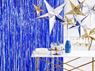 Imagens de Cortina Azul Brillante (90cm x 2,5m)
