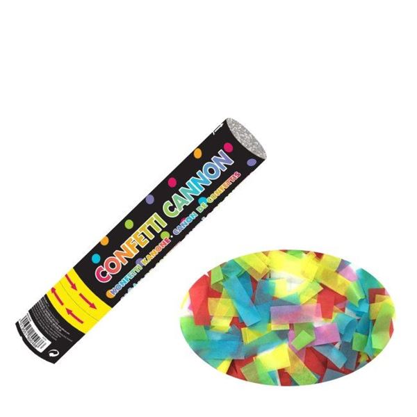 Imagen de Cañón Confeti Colores (24cm)