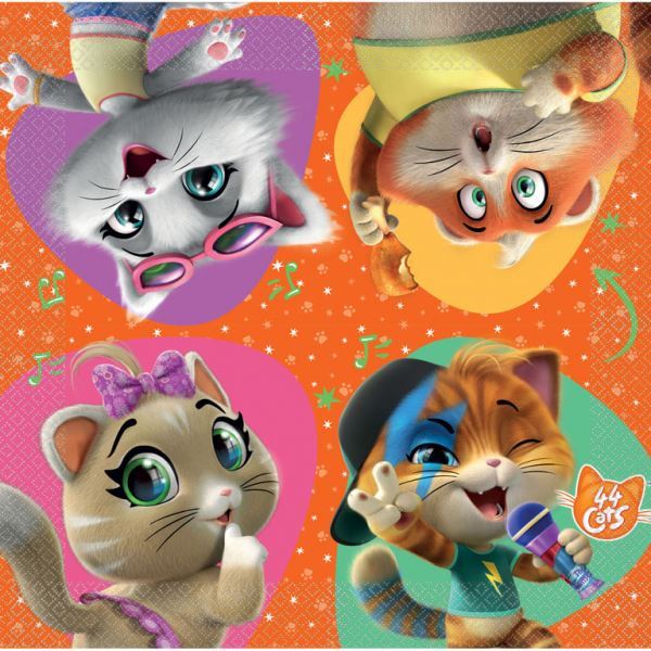Picture of Servilletas papel 44 Gatos (16)