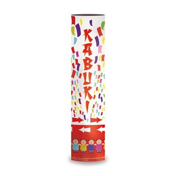 Imagen de Cañón de Confeti Multicolor Infantil (20cm)