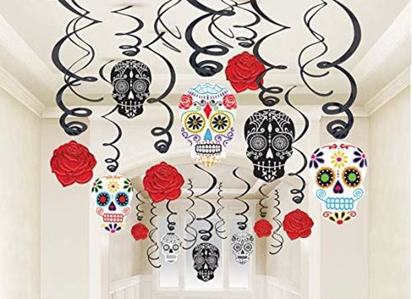 Imagen de Decorados Espirales Catrinas Día de los Muertos (30)