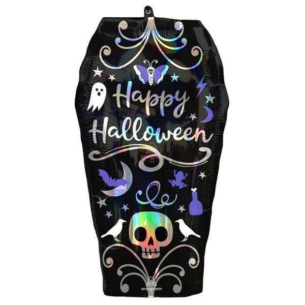Picture of Globo Ataúd Happy Halloween (68cm)