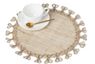 Picture of Mantel Bajoplato Rafia con Flecos (35cm)