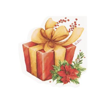 Picture of Servilletas Regalo de Navidad Troqueladas papel (16 unidades)
