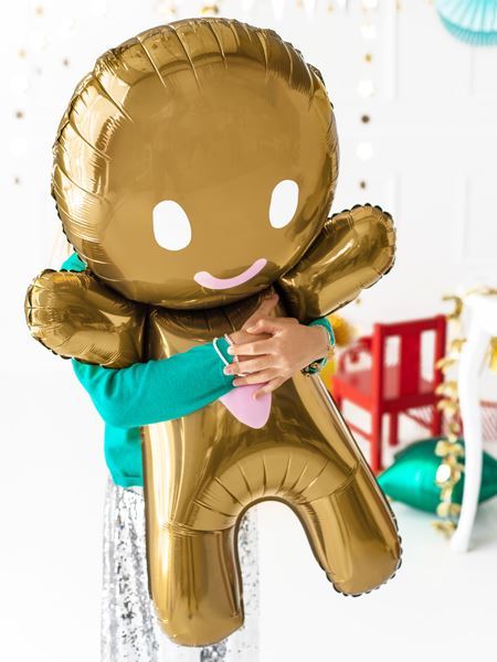 Imagens de Globo Galleta Hombre de Jengibre Navideña (86cm) 