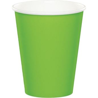Picture of Vasos Verde Claro cartón (8 unidades)