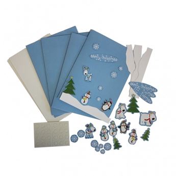 Imagens de Kit de manualidades para hacer tarjetas de Navidad (4)