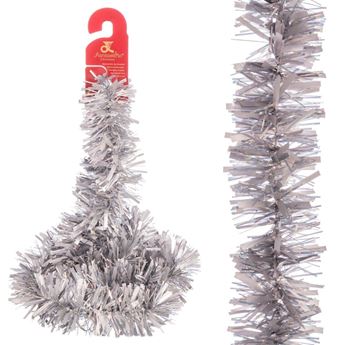 Imagens de Espumillón Plateado (180cm x 7cm)