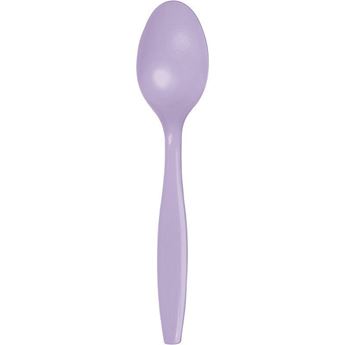 Imagen de Cucharas Lila Premium Reutilizables (24 uds.)