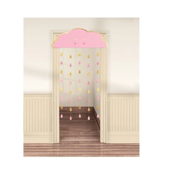 Picture of Cortina Puerta Decoración Bebé Niña (98cm x 192cm)