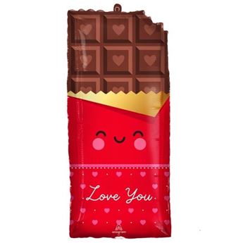Imagens de Globo Tableta de Chocolate Love (71cm x 33cm)