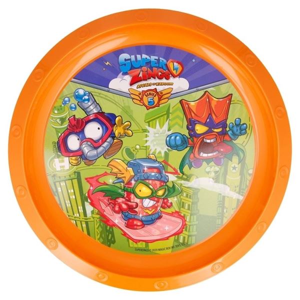 Imagen de Plato Superzings Plástico Duro Reutilizable 22cm