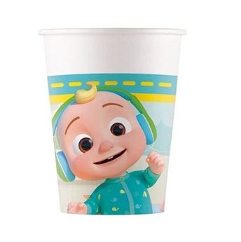 Picture of Vasos de CoComelon cartón (8 uds)