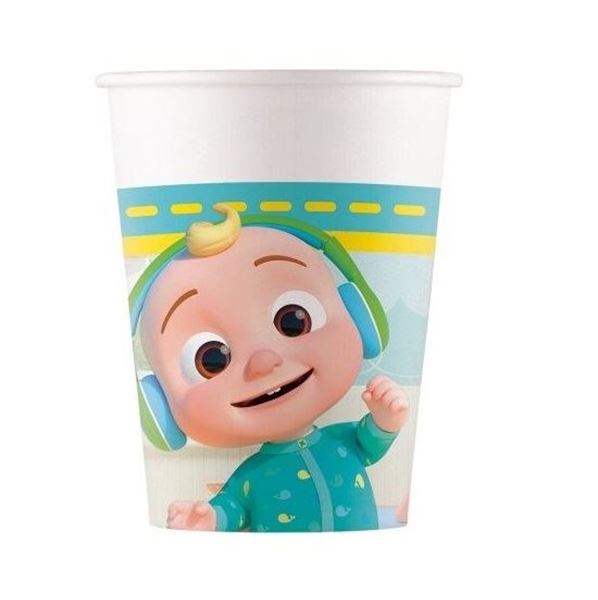 Picture of Vasos de CoComelon cartón (8 uds)