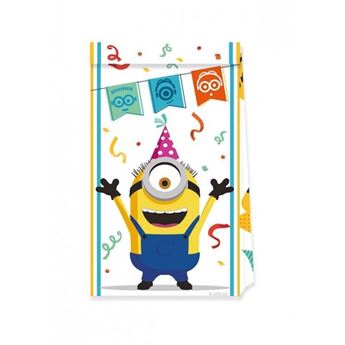 Picture of Bolsas de Minions Mi Villano Favorito papel (4 unidades)