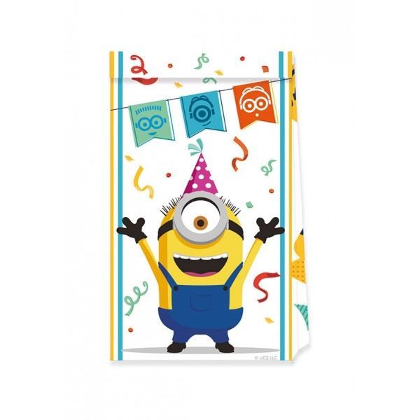 Picture of Bolsas de Minions Mi Villano Favorito papel (4 unidades)