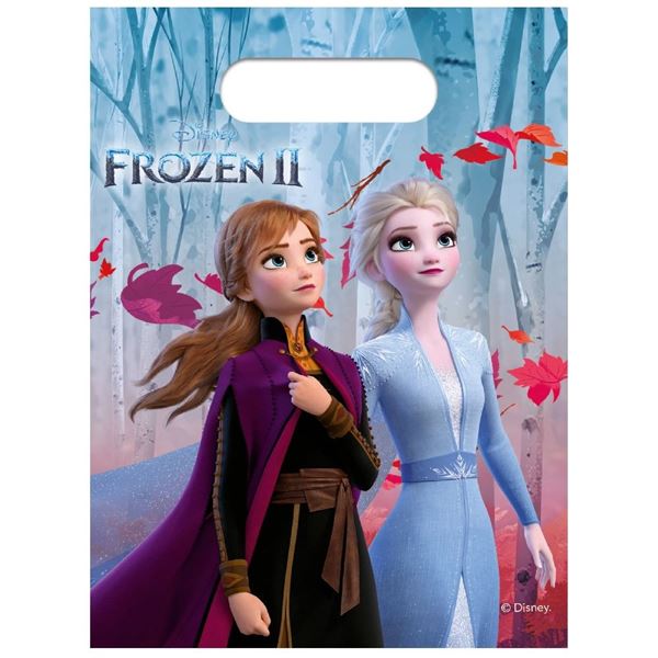 Imagen de Bolsas Chuches Frozen plástico (6 unidades)