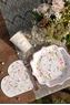 Picture of Platos Florales Forma cartón 21cm (10 unidades)