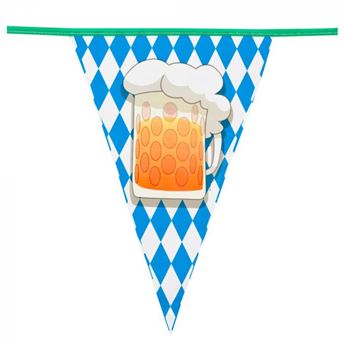 Imagen de Banderín Fiesta Oktoberfest Cerveza (6m)