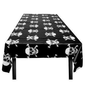 Imagen de Mantel Calavera Pirata (130cm x 180cm)