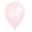 Picture of Globos Es una Niña Estrellas Látex (12 unidades)