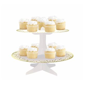 Imagens de Soporte Cupcake Blanco cartón