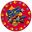 Picture of Platos Blaze Speed plástico 22cm (8 unidades)