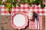 Imagen de Platos Campestres Picnic cartón 21cm (10 unidades)