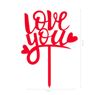 Imagen de Topper Tarta Love You