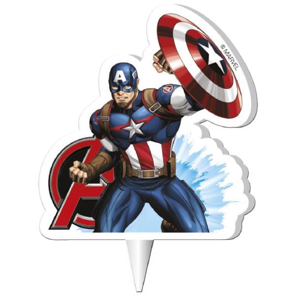 Picture of Vela de Los Vengadores Capitán América (7,5cm)