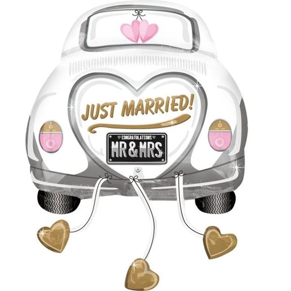 Picture of Globo Coche Novios (79cm)
