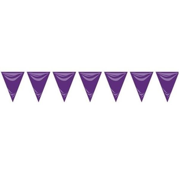 Imagen de Banderín Morado plástico (25m)