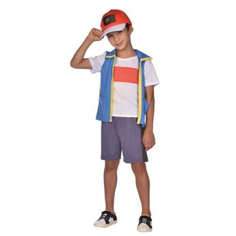 Disfraz de Pokémon Ash Ketchum (8-10 Años)