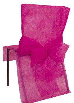Imagen de Fundas Silla Fucsia Maxi Pack (10)