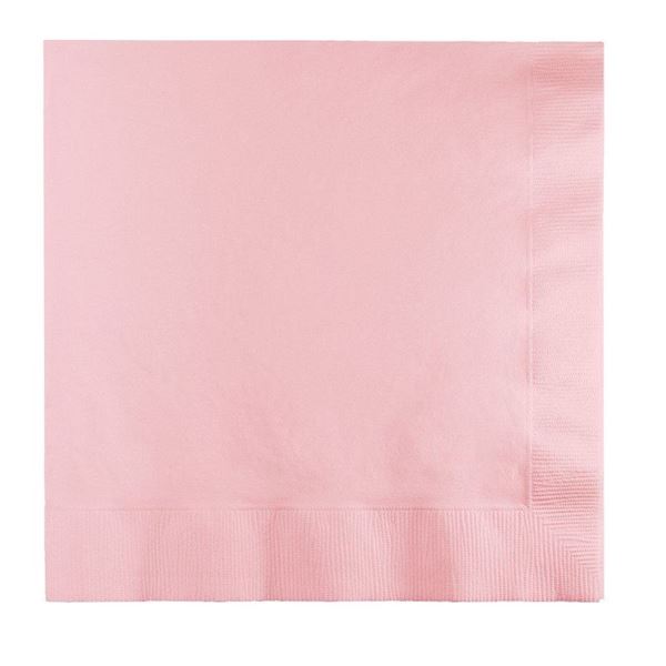 Imagen de Servilletas Rosa Pastel papel 33cm (20 unidades)