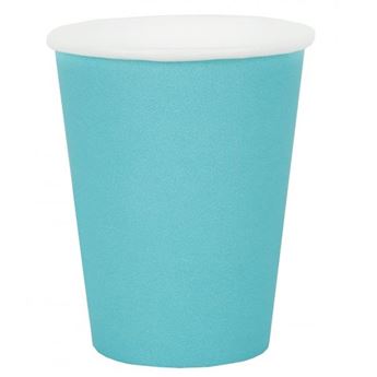 Imagen de Vasos Azul Celeste cartón SX (10 uds.)