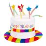 Imagen de Gorro Feliz Cumpleaños Tarta Colores