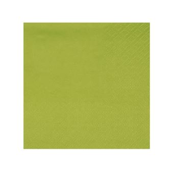 Imagens de Servilletas Verde Kiwi papel 25cm (25 unidades)