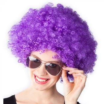 Imagen de Peluca Morada Afro