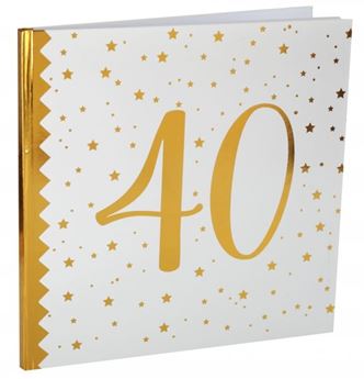 Imagen de Libro de Firmas 40 Cumpleaños (24cm)
