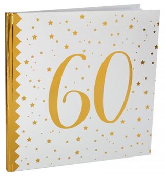 Imagen de Libro de Firmas 60 Cumpleaños (24cm)