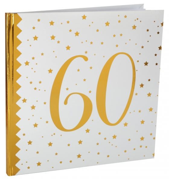 Imagen de Libro de Firmas 60 Cumpleaños (24cm)