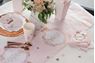 Imagen de Camino de Mesa Princesas Rosa Dorado Tela (3m)