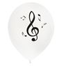 Picture of Globos Fiesta Música Blancos (8)