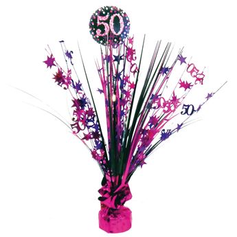 Imagen de Centro de Mesa 50 Años Glamour