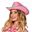 Picture of Sombrero de Vaquero Rosa Cowboy