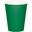 Imagen de Vasos Verdes cartón 250ml (8 unidades)