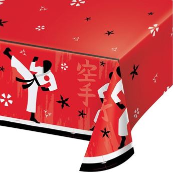 Picture of Mantel Karate Cumpleaños papel